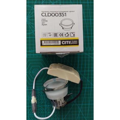 Светильник встраиваемый светодиодный CLD003S1 Citilux