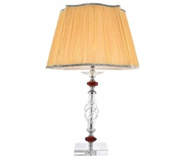 Настольная лампа Crystal Lux Catarina LG1 Gold/Transparent-Cognac