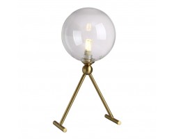 Лампа настольная Andres LG1 Bronze/Transparente Crystal Lux