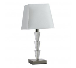 Лампа настольная Marsela LG1 Nickel Crystal Lux