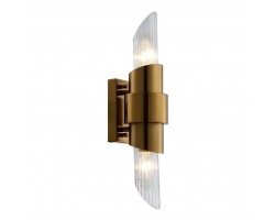 Бра Justo AP2 Brass Crystal Lux
