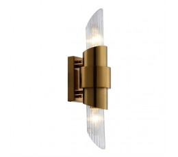 Бра Justo AP2 Brass Crystal Lux
