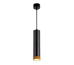 Светильник подвесной 50164/1 LED черный/золото Eurosvet