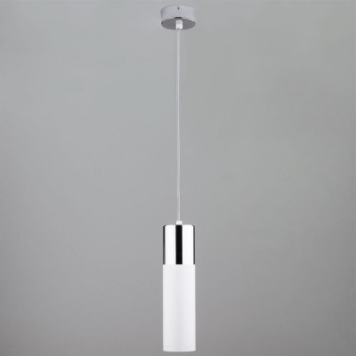 Светильник подвесной 50135/1 LED хром/белый Eurosvet