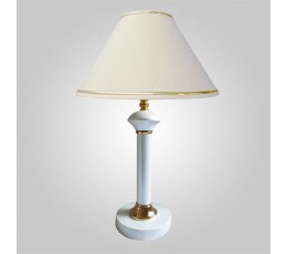 Настольная лампа 60019/1 глянцевый белый Eurosvet