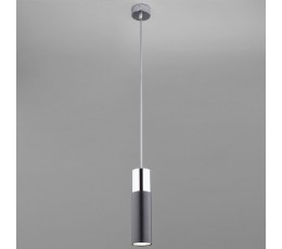 Светильник подвесной 50135/1 LED хром/черный Eurosvet
