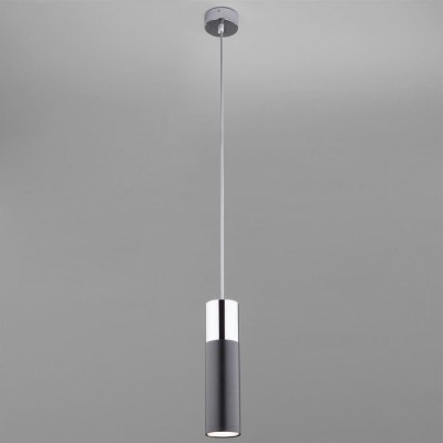Светильник подвесной 50135/1 LED хром/черный Eurosvet