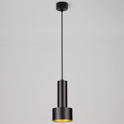 Светильник подвесной 50134/1 LED черный/золото Eurosvet