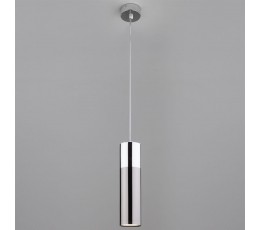 Светильник подвесной 50135/1 LED хром/черный жемчуг Eurosvet