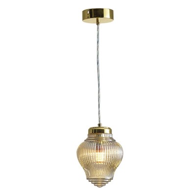 Подвесной светильник 6143/S gold/cognac Newport